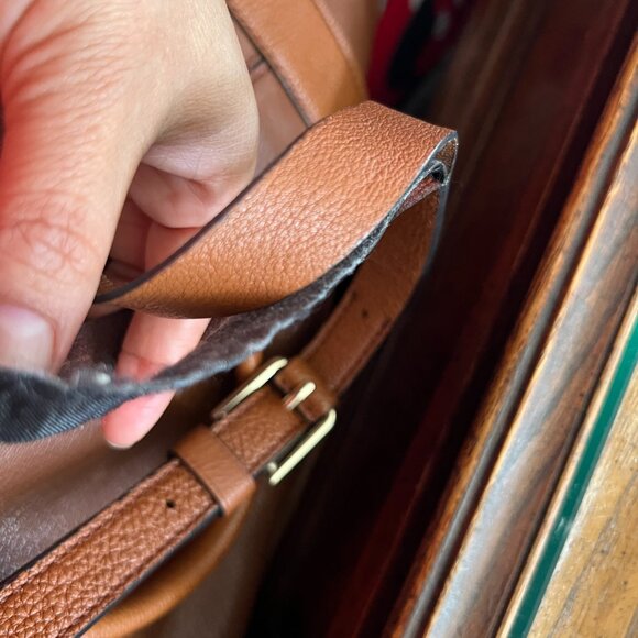 Cole Hann Pebble Leather Satchel Handbag - Picture 1 of 16